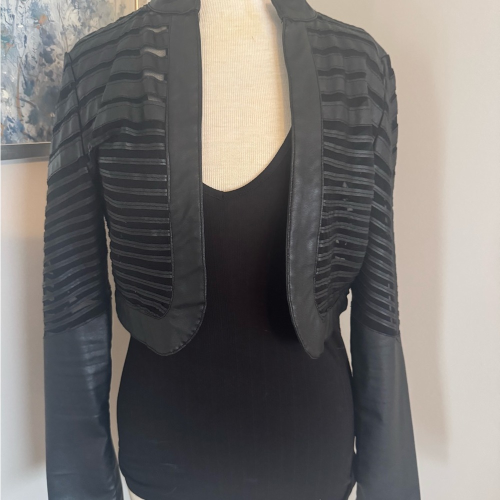New Look Black Textured Women's Blazer